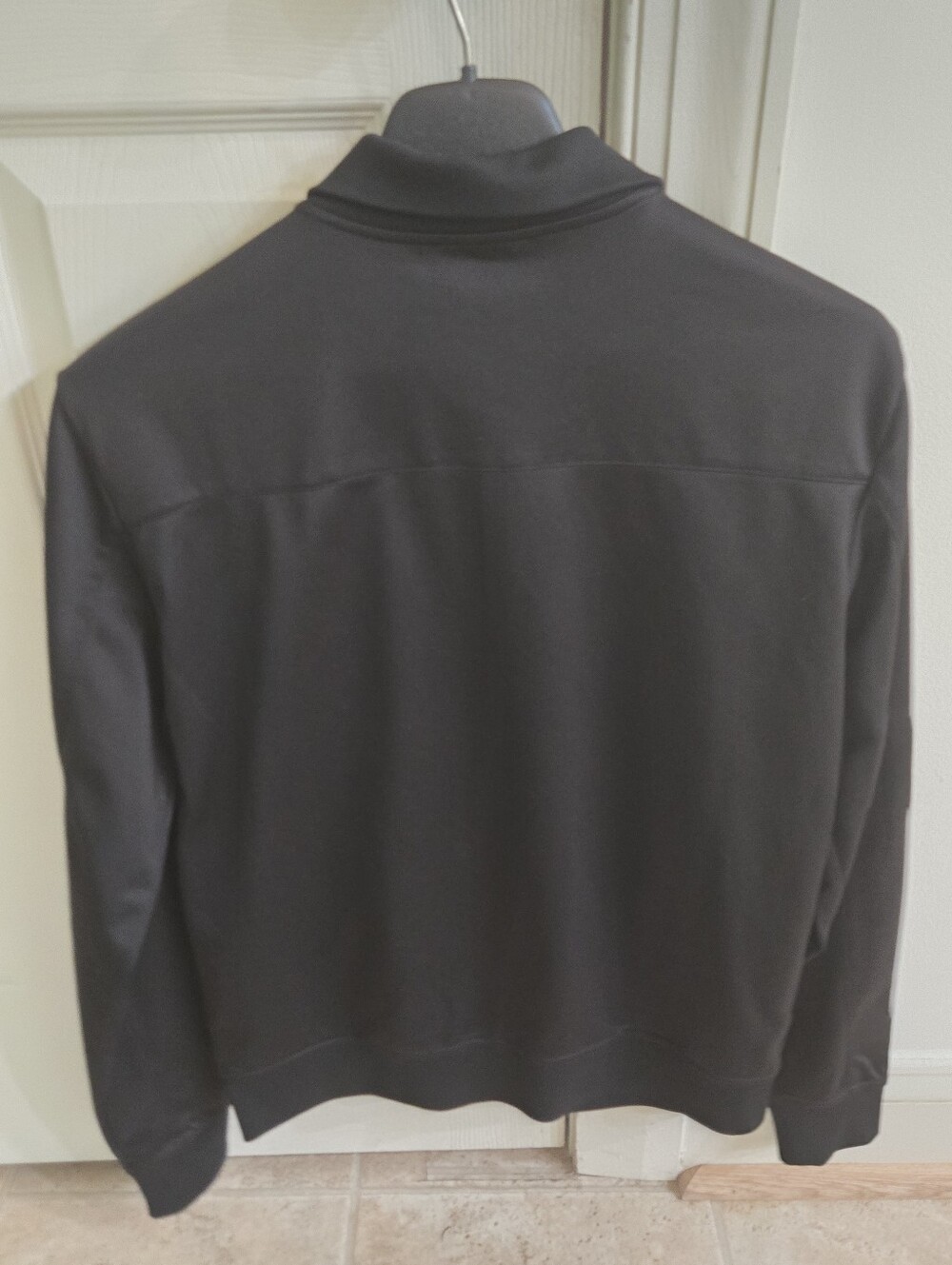 Emporio Armani EA7 Black Zip-Up Bomber Jacket - Picture 2 of 4